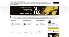 Desktop Screenshot of mutec.de
